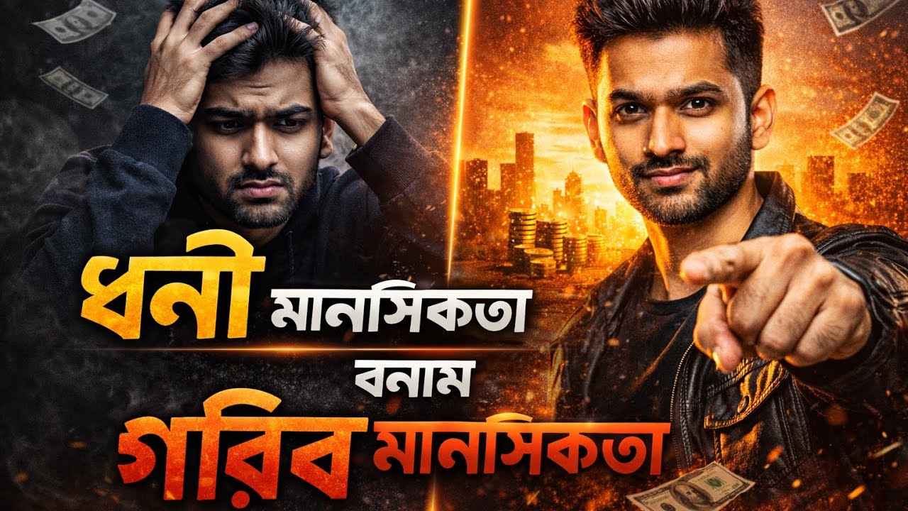 ধনী মানসিকতা vs গরিব মানসিকতা | জীবন বদলে দেবে এই ১০টি কৌশল #motivation #lifetruthbangla 