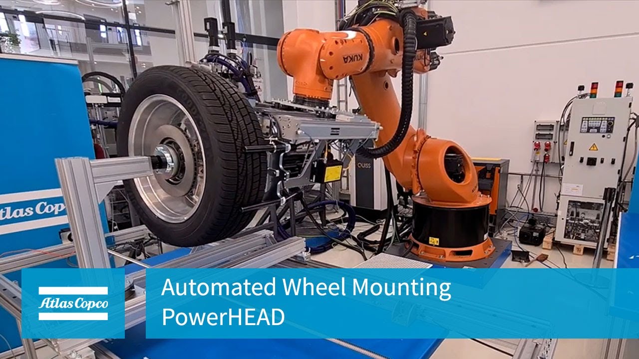 Автоматизированный монтаж колес PowerHEAD | Atlas Copco