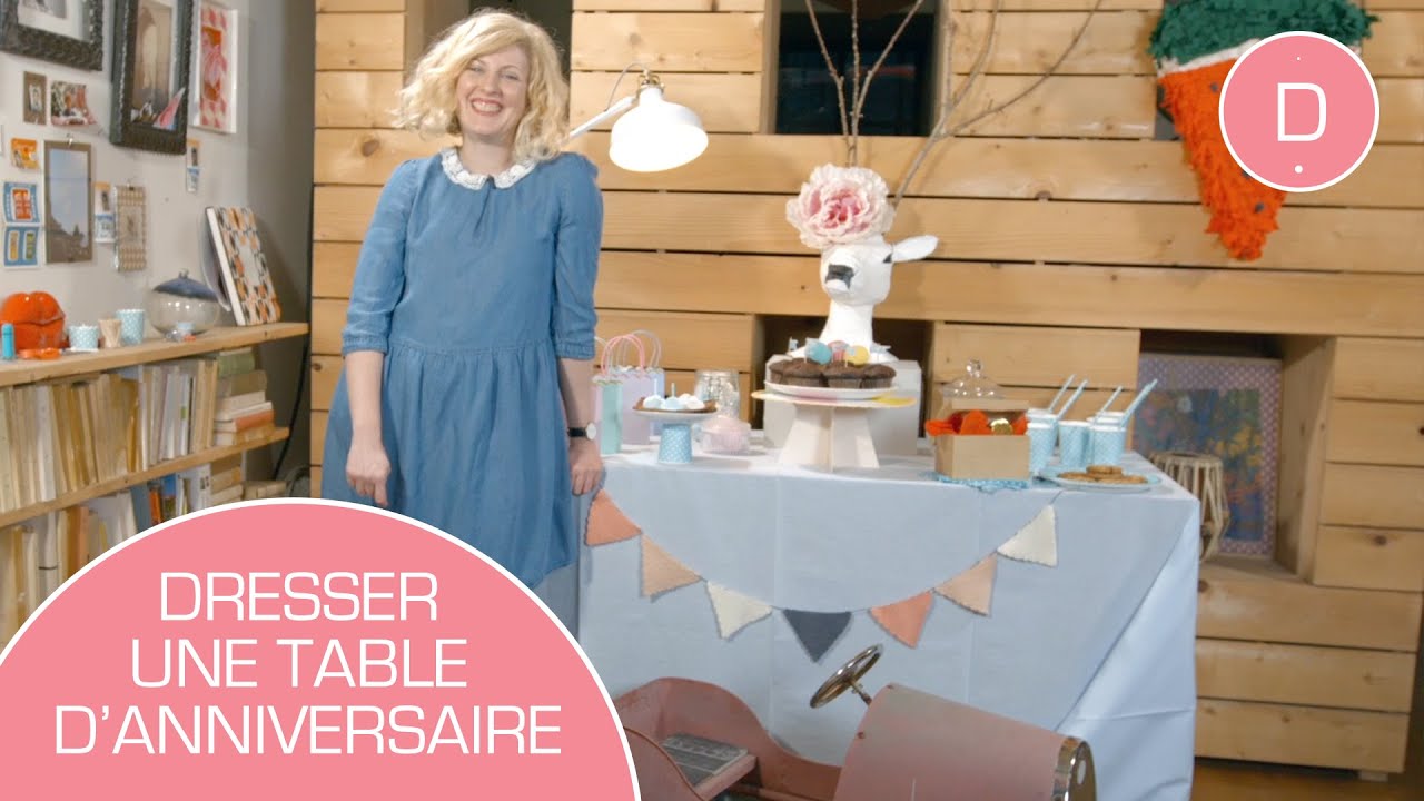 DIY: Déco de la table d’anniversaire