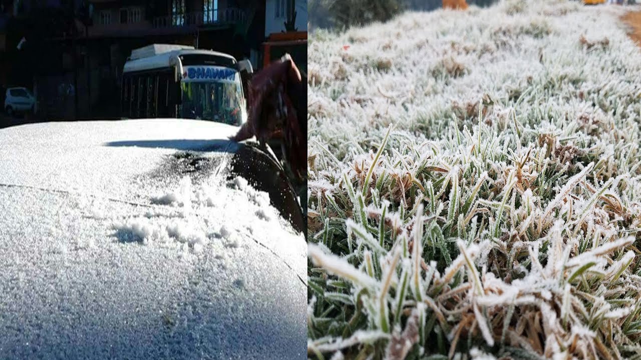 Ooty snowfall | first time in Ooty history.. Kashmir of South India|STV