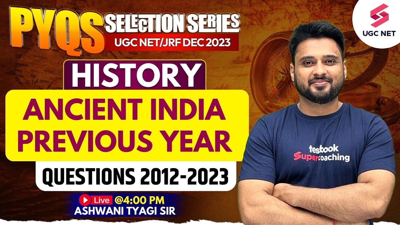 UGC NET History | Ancient India Previous Year Questions (2012-23) | UGC NET Dec 2023 | Ashwani Sir