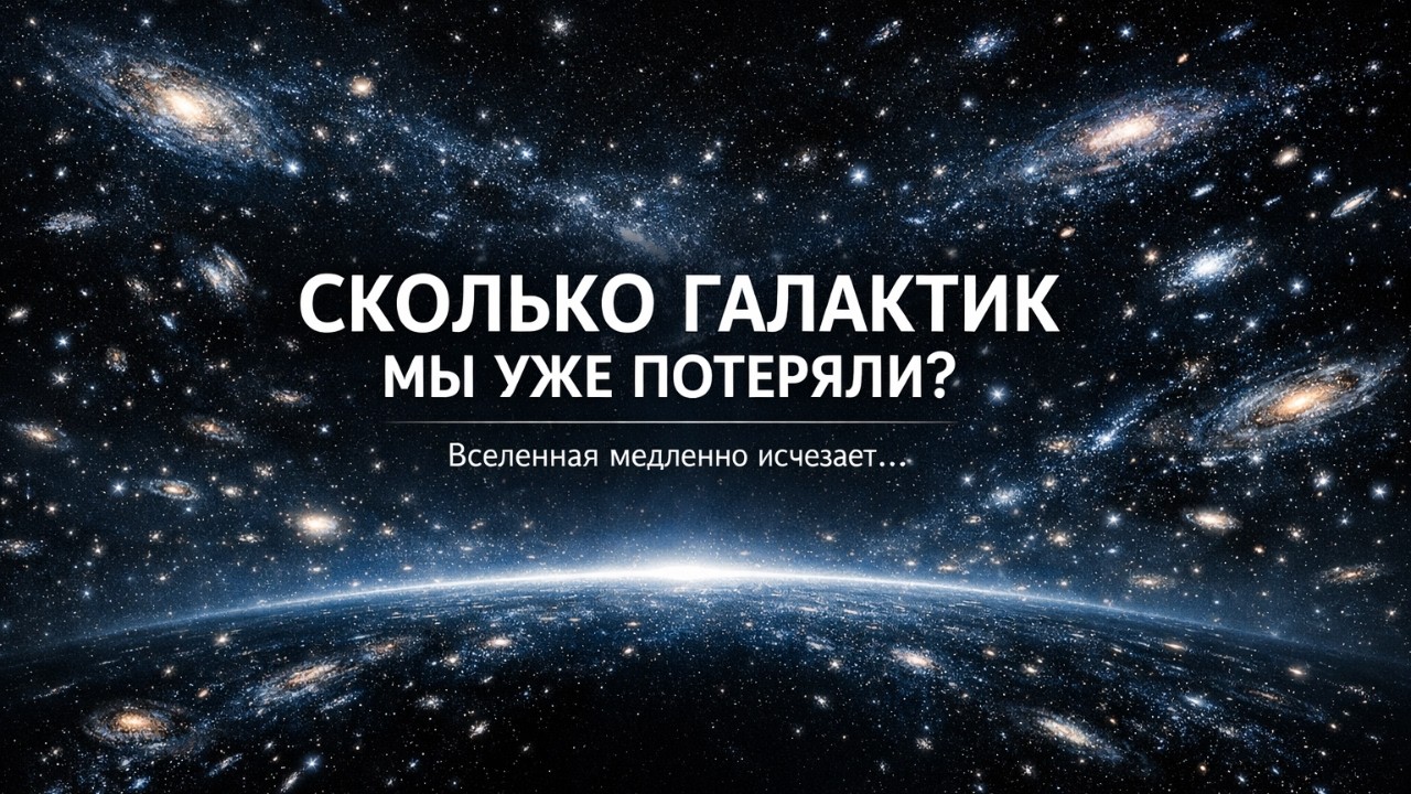 Сколько галактик мы уже потеряли навсегда? | 90% Вселенной уже недоступны