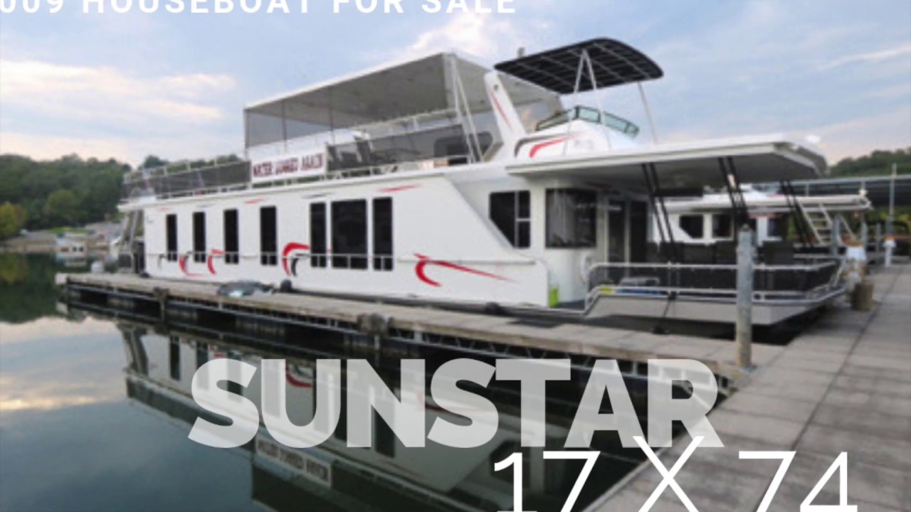 Houseboat For Sale 2009 Sunstar 17 x 74 Houseboats Buy Terry