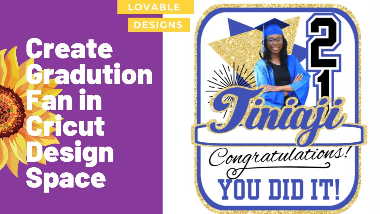 Create a Graduation Fan in Cricut Design Space