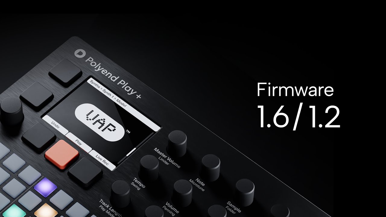 Play / Play+ Firmware 1.6 / 1.2 – MIDI Perform & Finger Drumming Update