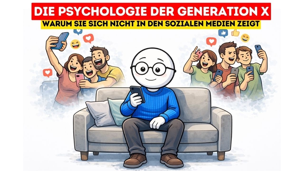 Warum die Generation X sich nicht zu sehr in sozialen Netzwerken exponiert