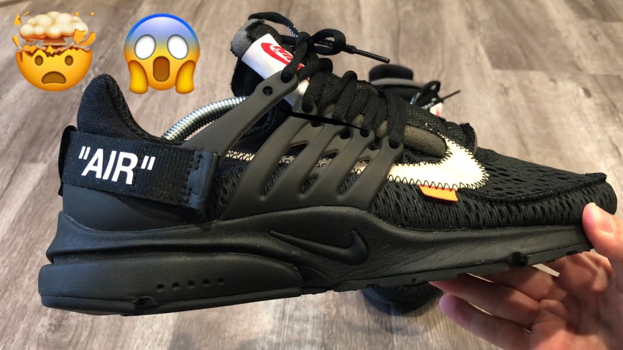 After 1 Month Of Wear: Nike Off-White Presto Polar Black