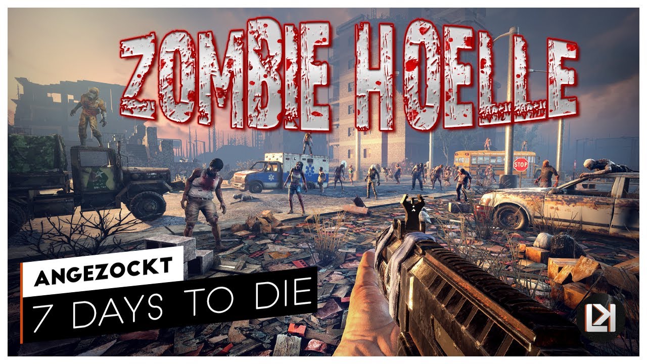 Wir sind gefangen in der Zombie Hölle! | 7 Days to Die Gameplay deutsch PC | Spieletest