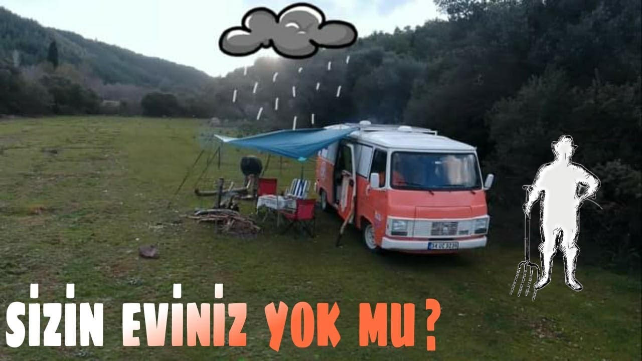 Yağmur Çamur Demeden Orman Kampı ! #Cihan​ DEMİR