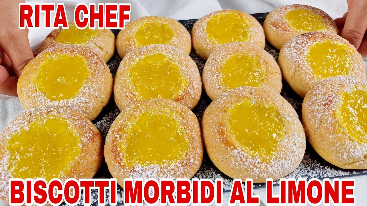 МЯГКОЕ ЛИМОННОЕ ПЕЧЕНЬЕ🍋ШЕФ-ПОВАР РИТА | SOFT LEMON BISCUITS.