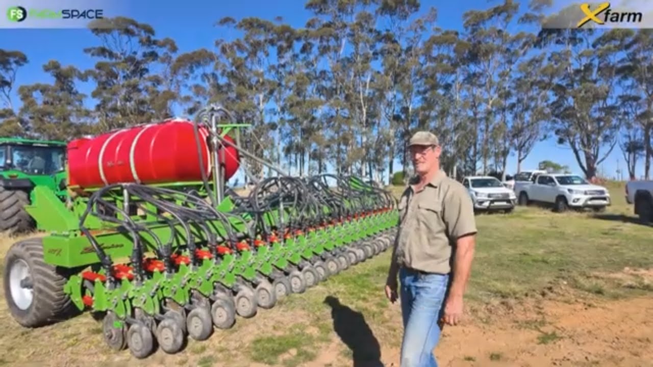 Kan 'n no-till xFarm NTX disc planter deur stoppels plant?