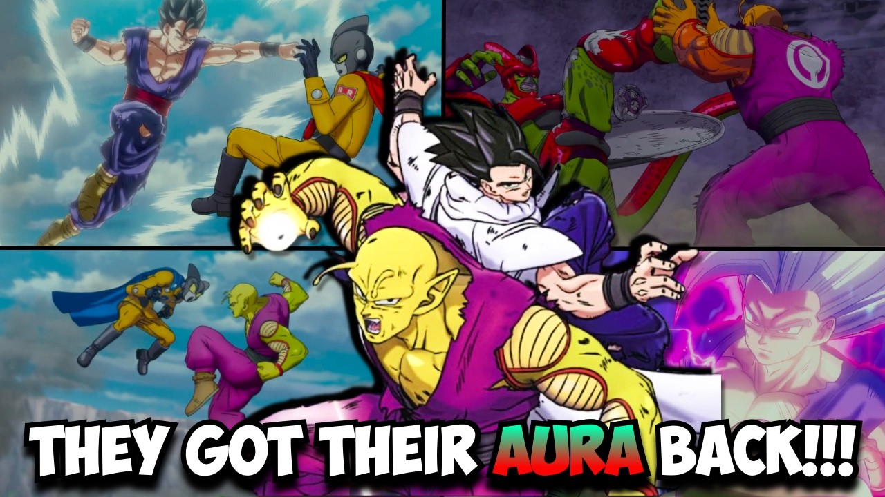 How Gohan & Piccolo Got Their AURA BACK Against The GAMMAS & CELL MAX