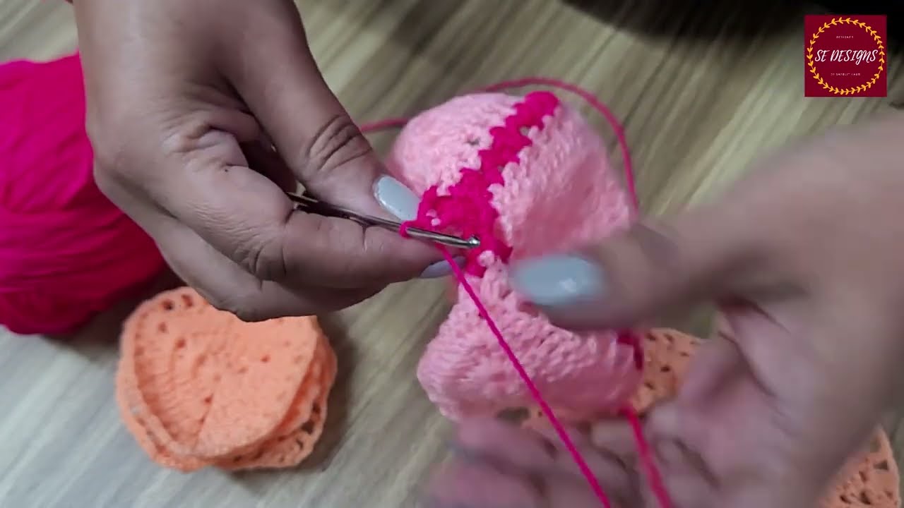 How to stitch crochet triangle Two way [ Part 2 ]Basic