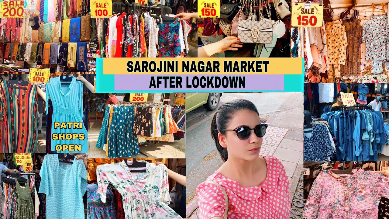 SAROJINI NAGAR MARKET DELHI 2020/ LATEST SUMMER COLLECTION AT SAROJININAGAR /SAROJINI NAGAR HAUL2020