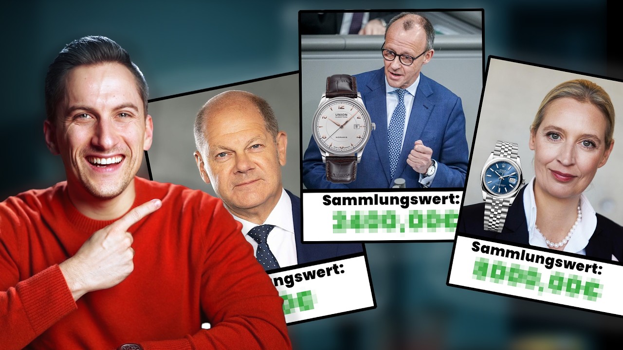 Diese LUXUSUHREN tragen unsere POLITIKER!