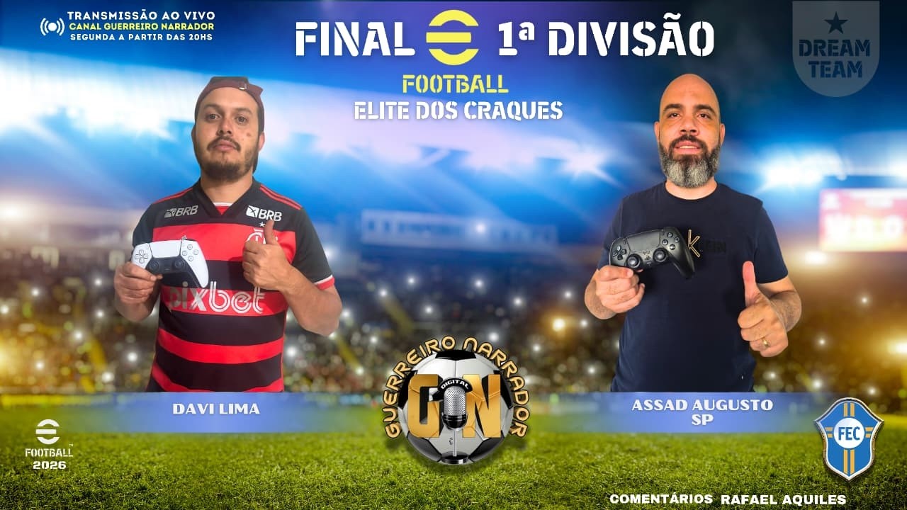 #efootball26 | FINAIS ELITE DOS CRAQUES | FEDERAÇÃO ESCOLA DE CRAQUES