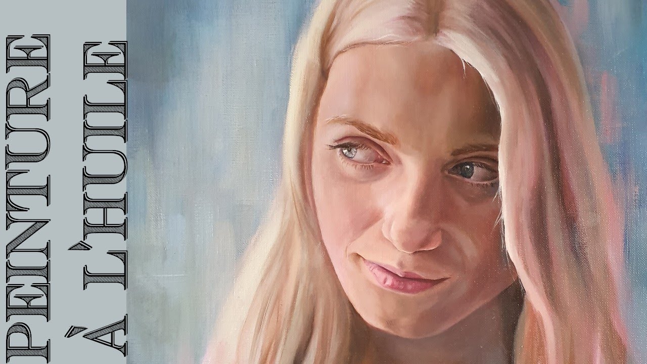 Portrait à la peinture à l'huile