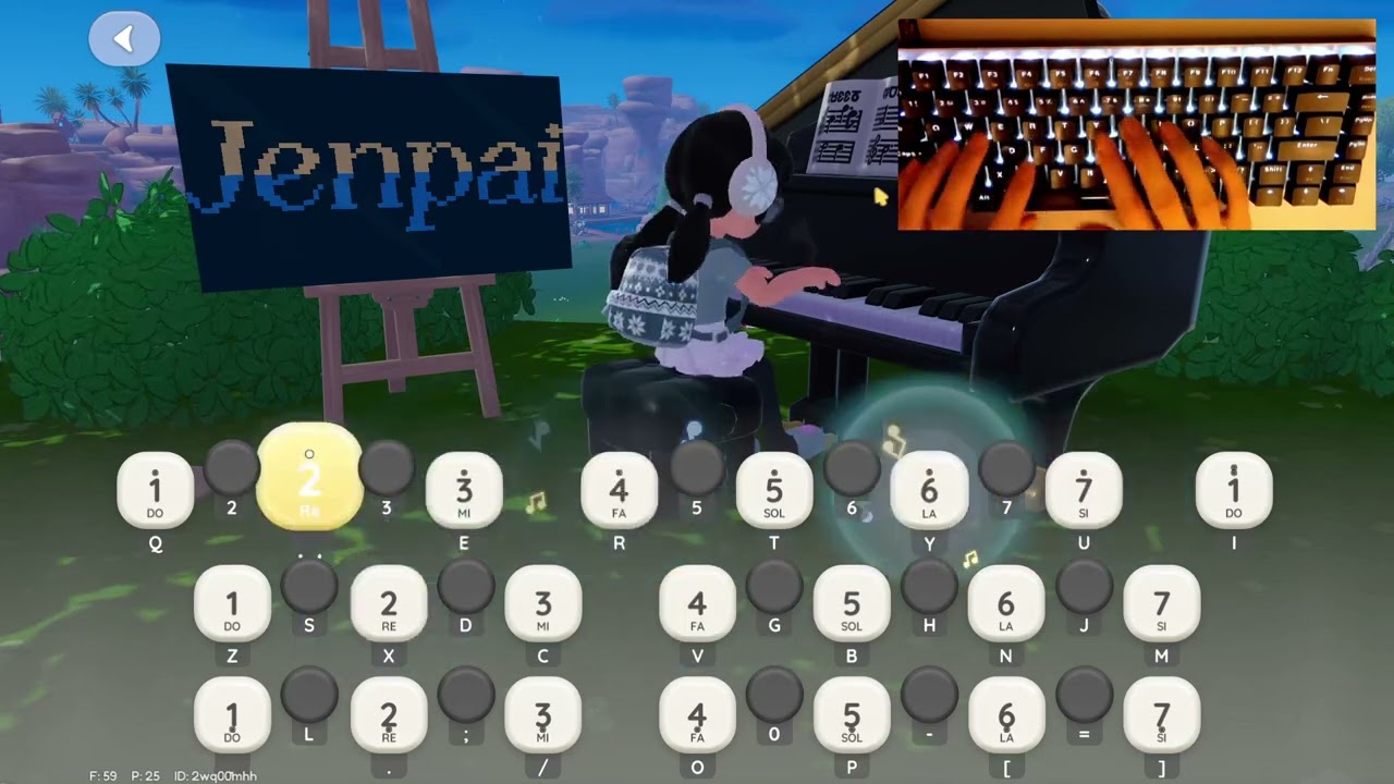 Melody from the box (Okage) ✦ Heartopia Piano