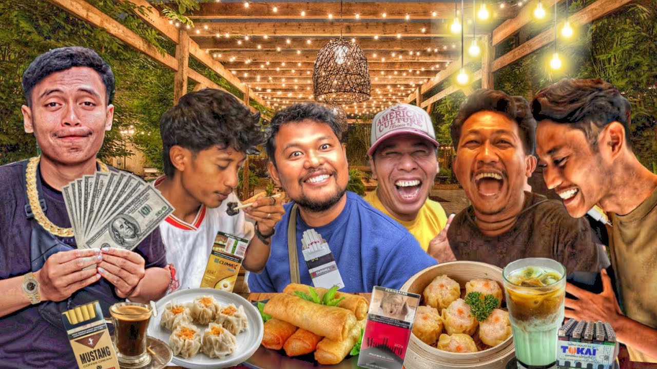 SEHARI JADI SULTAN DI TONGKRONGAN & TRAKTIR SEMUA TEMAN !!