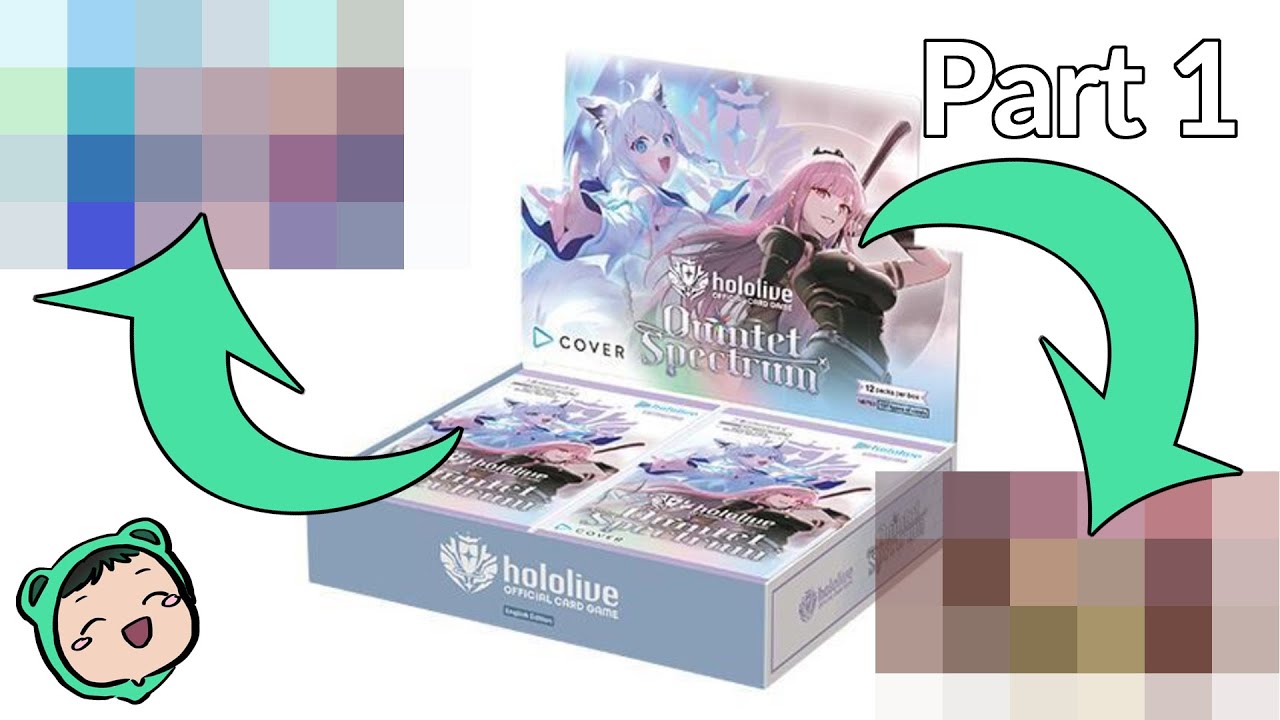 Unboxing a Hololive Quintet Spectrum Booster Box! (Part 1)