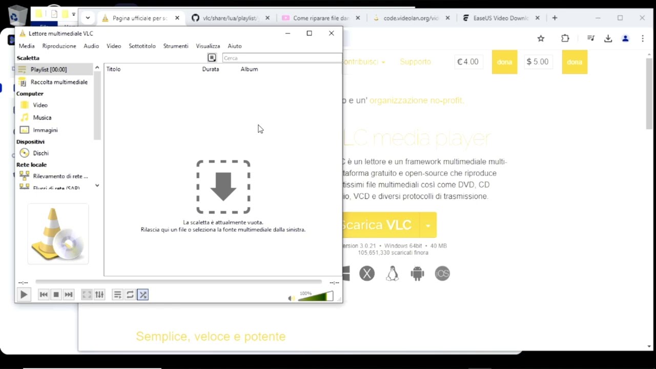 Come vedere i video di Youtube con VLC Media Player...e come ascoltare la radio
