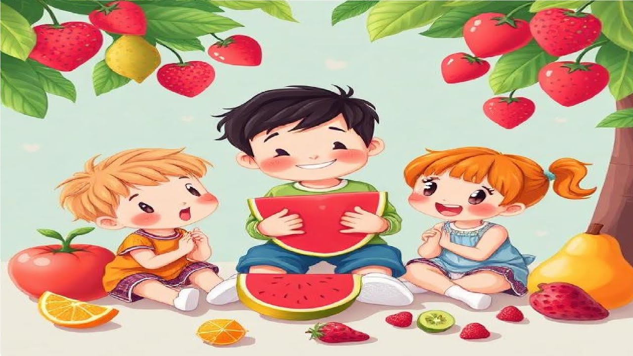 STORY FOR KIDS - FRUITS and FRUITYLAND