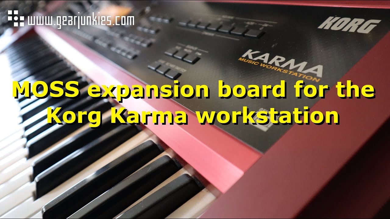 Sounds of the MOSS expansion board for the Korg Karma workstation