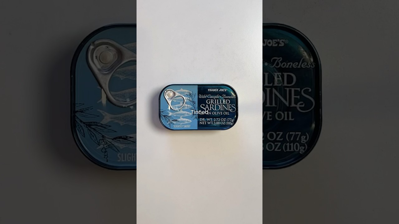 Tinned Fish Talk 🎣&nbsp;Trader Joe&rsquo;s Boneless Grilled Sardines in Olive Oil