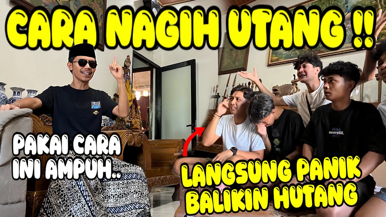 PUNYA TEMAN GA MAU BAYAR HUTANG ?? cobain trik ini ternyata berhasil dan bikin dia kapok