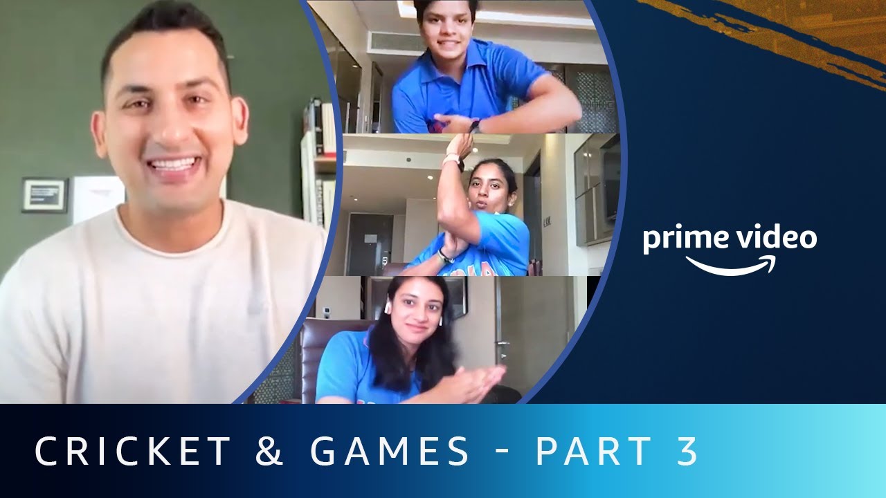 Cricket Charades! ft. Danish Sait, Mithali Raj, Smriti Mandhana & Shafali Verma | Part 3