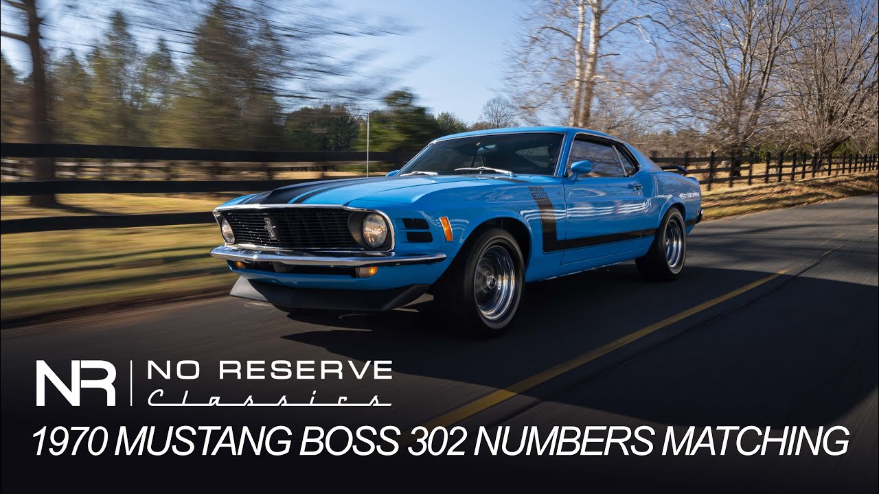 Ford Mustang Boss 302 1970 года выпуска, с совпадающими номерами двигателя и кузова - ПРОДАЕТСЯ. ...