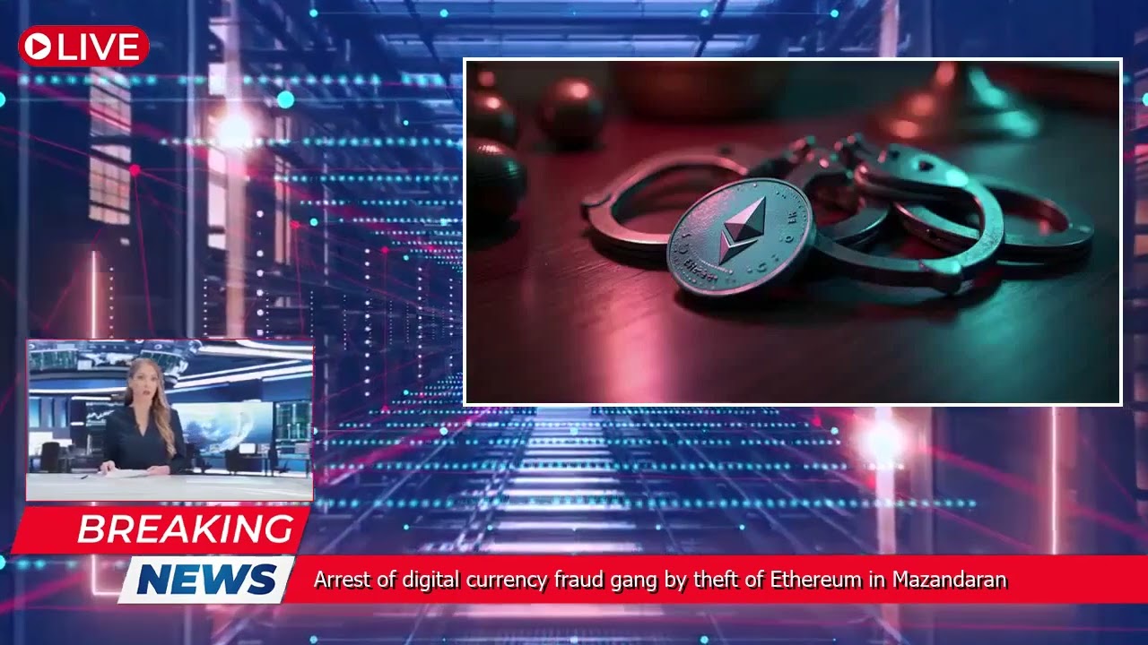 Arrest of digital currency fraud gang by theft of Ethereum in Mazandaran