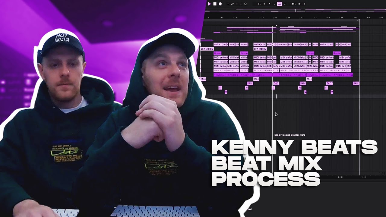 KENNY BEATS - EXPLAINING his BEAT MIX / CREATION PROCESS* 🔊💡 - LIVE (10/14/20) 💥🔥