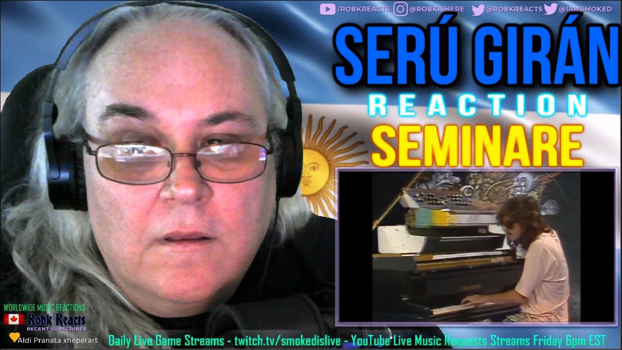 Serú Girán Reaction - Seminare videoclip - Requested