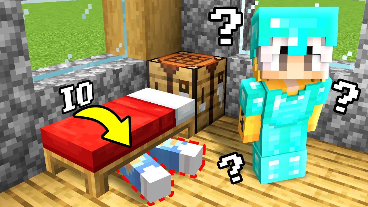 HO GIOCATO AL NASCONDINO PIÚ STRANO di MINECRAFT CON I MIEI AMICI!