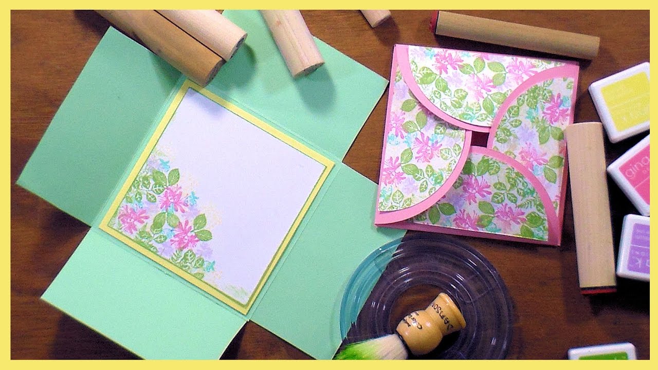 Easy Petal/Square Flap Cards // Limited Supplies!