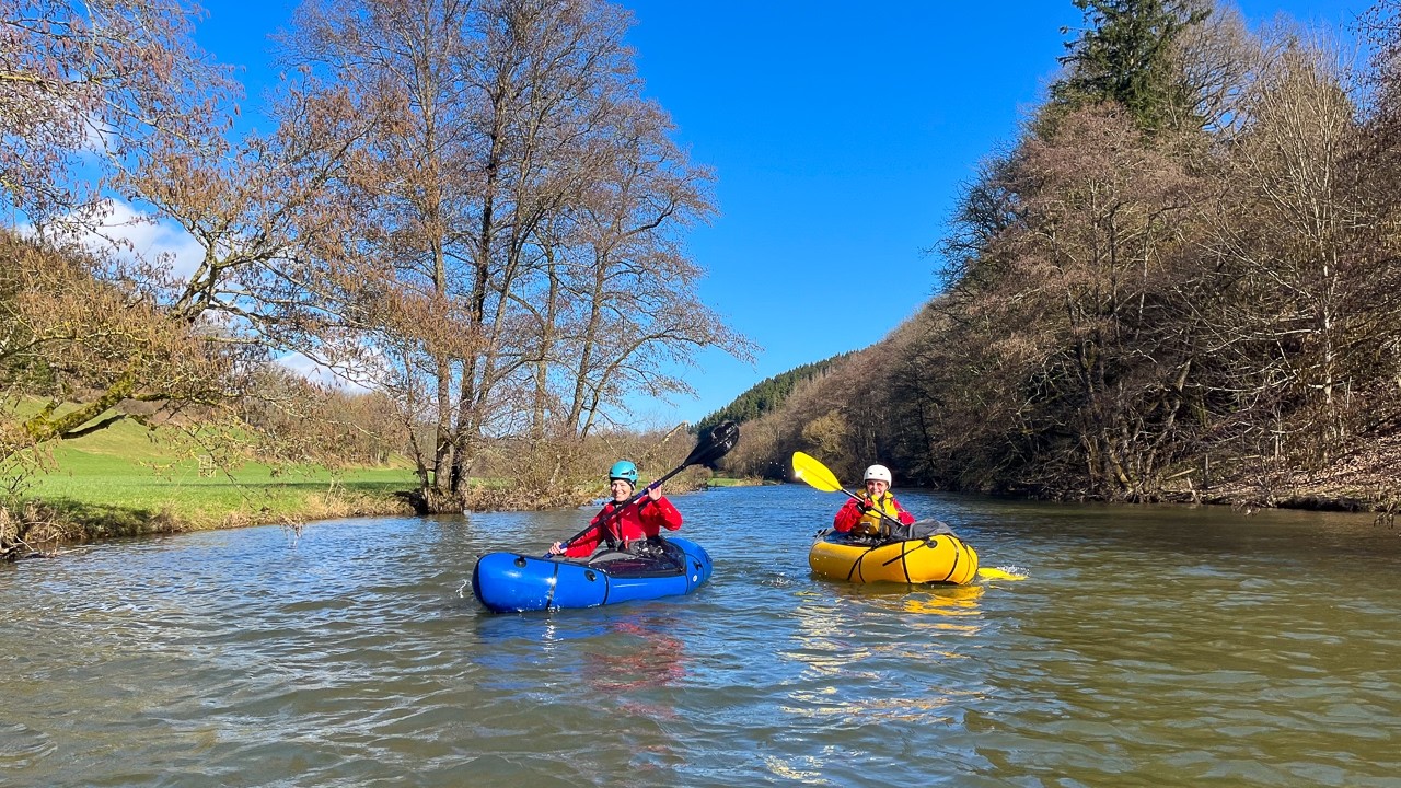 Belgium 2026-03-01: Packrafting Our (Auel - Ouren)