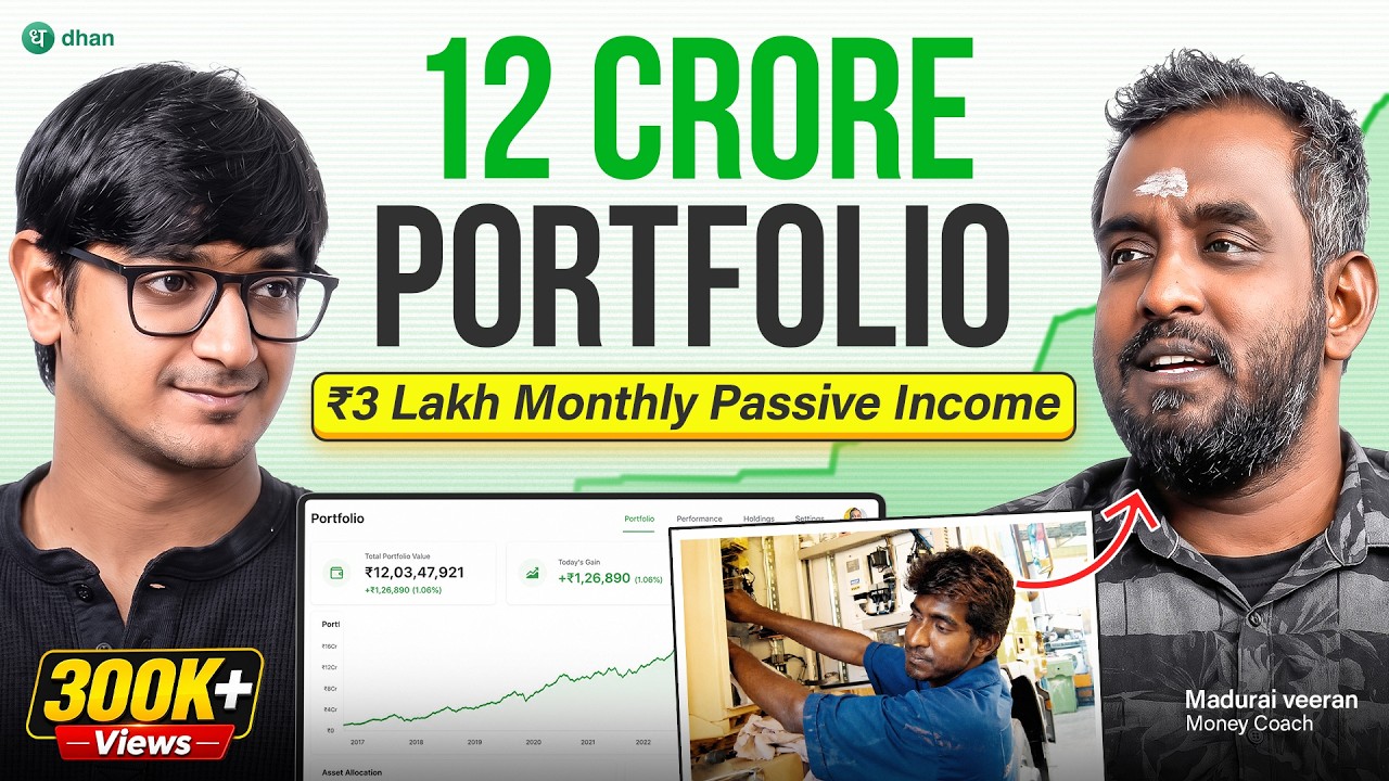 How He Built a ₹12 Crore Portfolio That Pays ₹3 Lakh Every Month