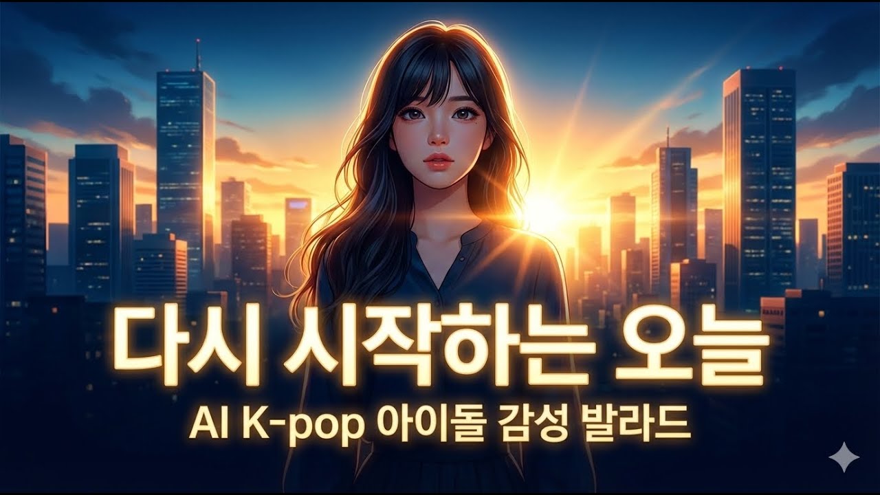 다시 시작하는 오늘｜AI K-pop 아이돌 감성 발라드