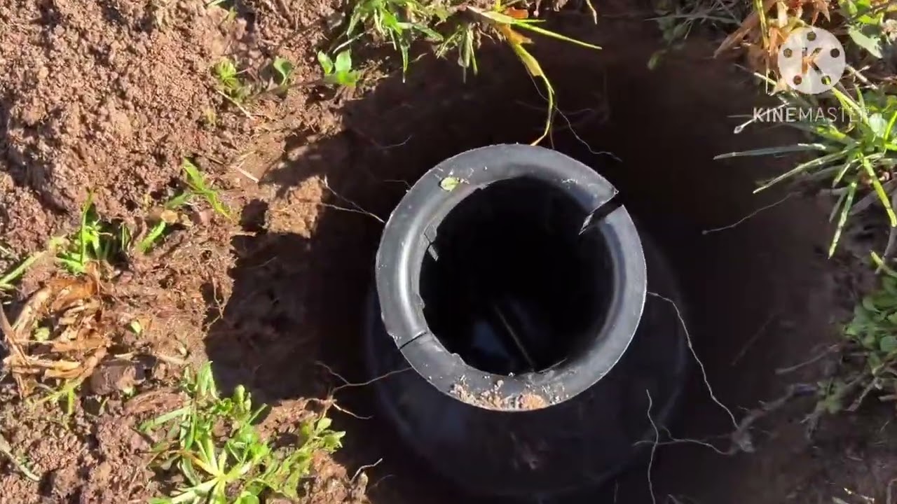 How to install a rotary clothesline Australia 