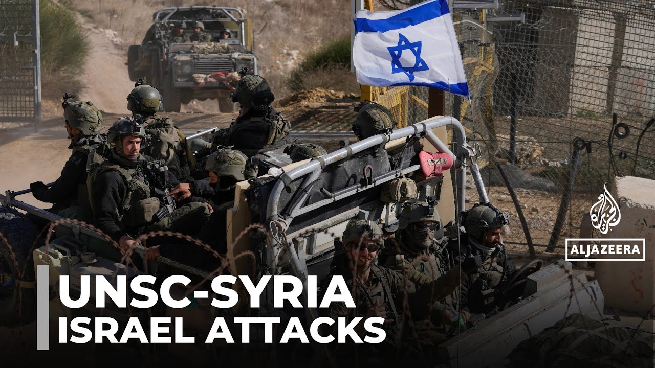 UN Security Council meets on Syria: States call on Israel to stop attacks on country