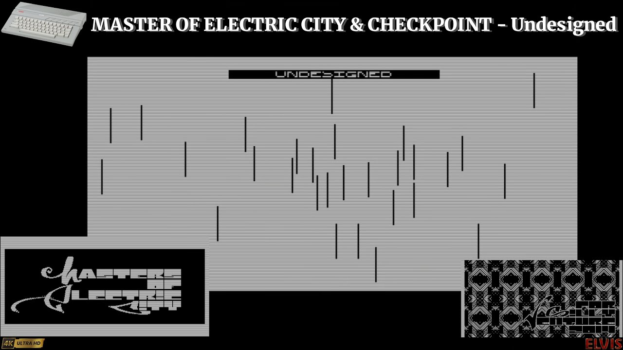 ATARI XL/XE | MASTER OF ELECTRIC CITY & CHECKPOINT-Undesigned 3nd place at Silly Ventue 2014 party4K