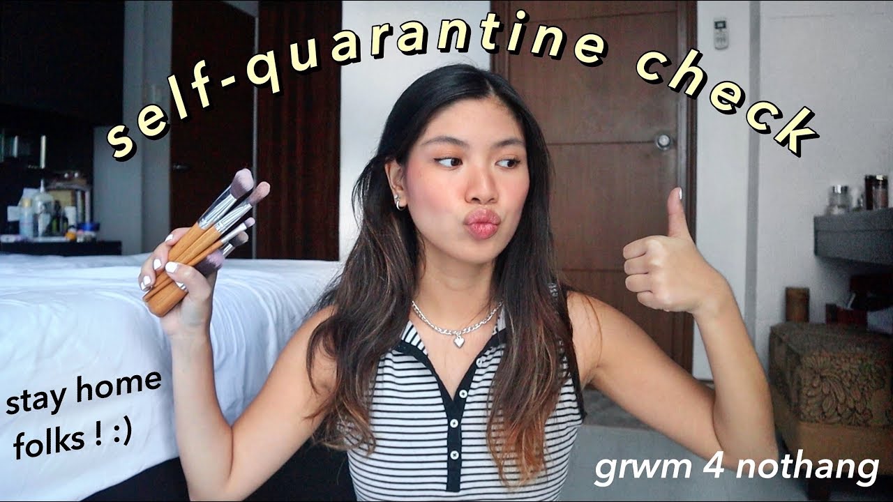 get ready with me for nothing  *quarantine mode*