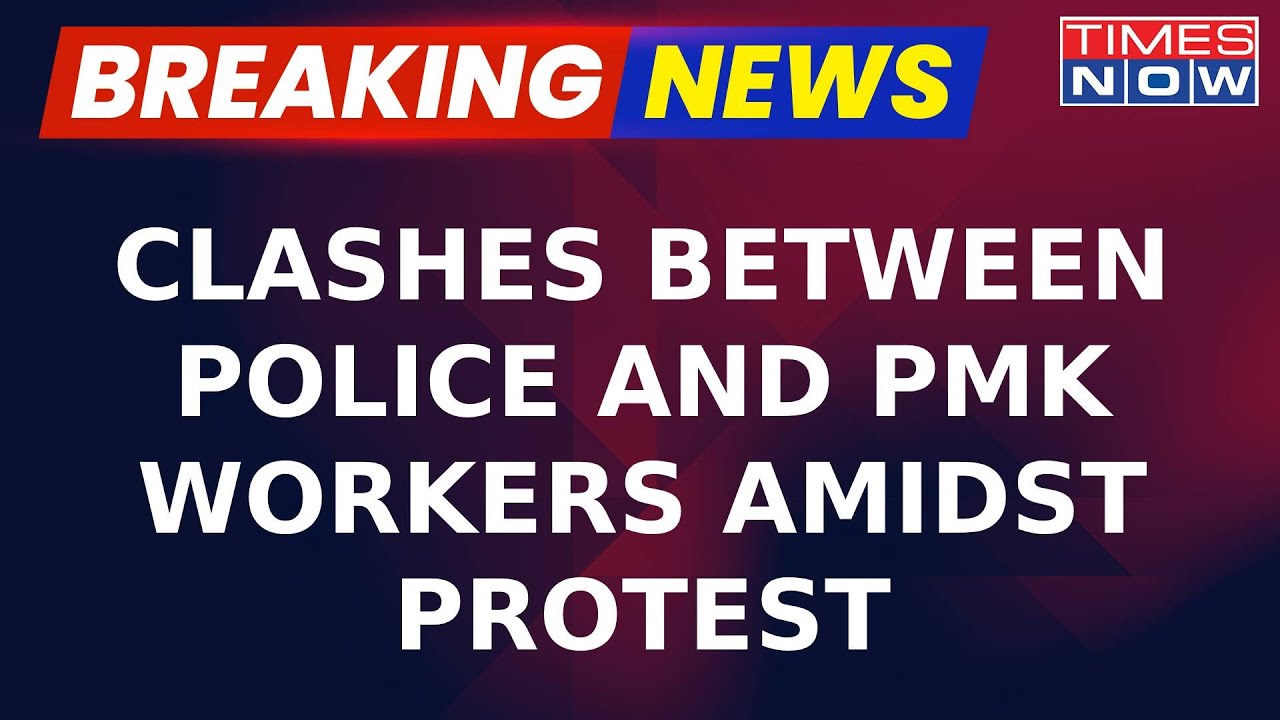 Breaking News | Land Acquisition Row In Tamil Nadu, Clashes With Police In Mass Protest Against NLC