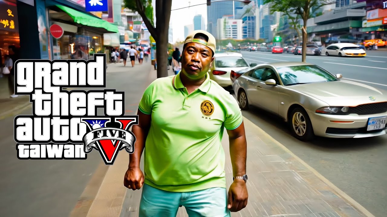 GTA 5 Gameplay but it's in Taiwan - Reimagined by AI