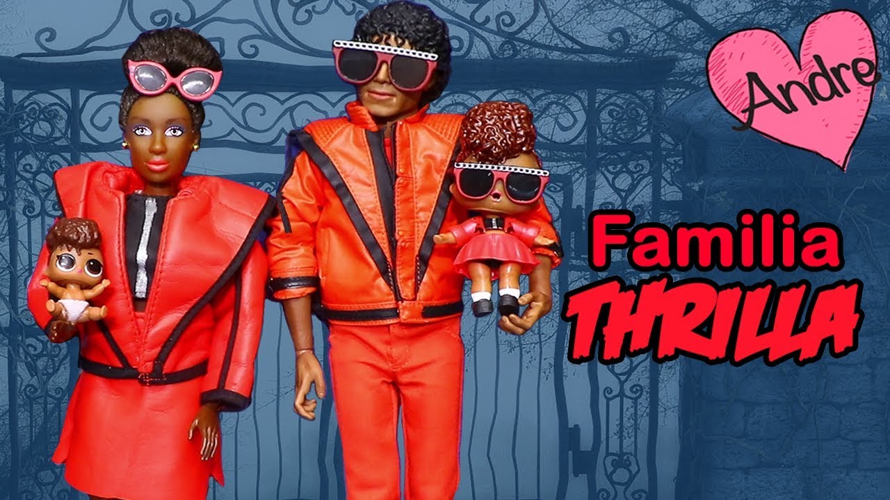 La familia Thrilla va al Bosque de Espantos | Muñecas y juguetes con Andre