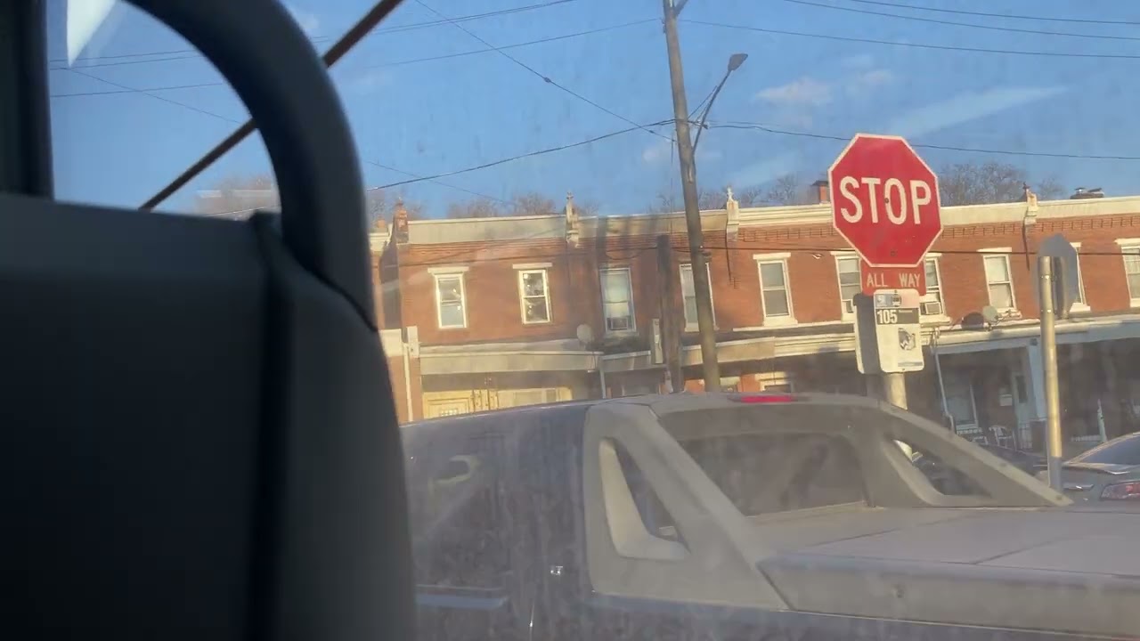 SEPTA Route (105) To Ardmore Station Full Ride!