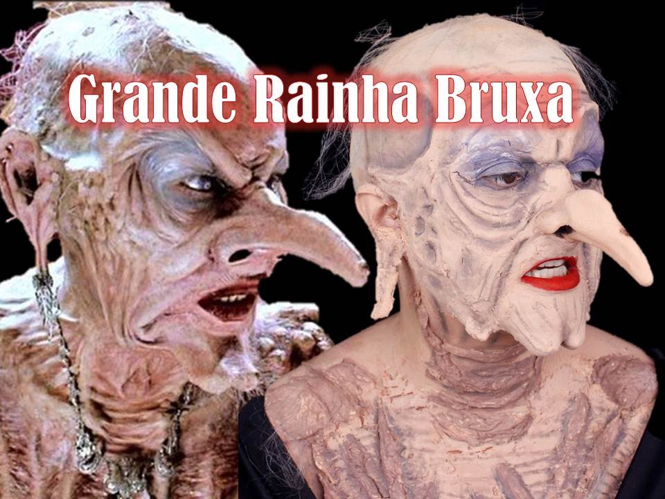 GRANDE RAINHA BRUXA   FILME CONVENÇÃO DAS BRUXAS FINAL - MAQUIAGEM ARTÍSTICA