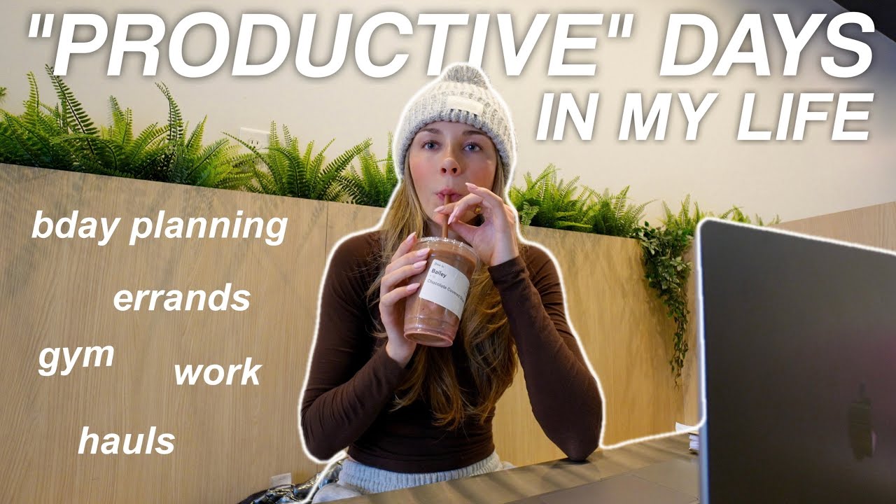 ANOTHER 72 HOURS IN MY LIFE | 21st bday prep, shopping, work from home, gym & more!