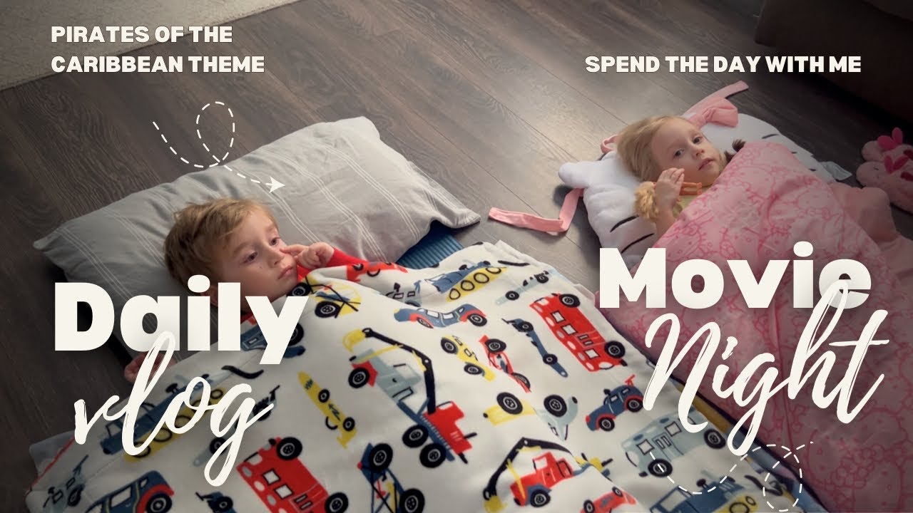 Day in the Life Vlog: Pirates of the Caribbean Movie Night 